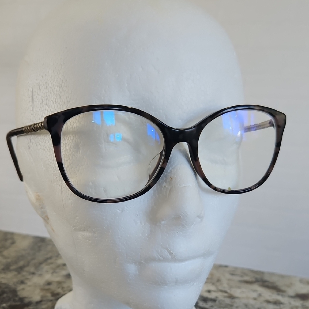 Burberry Tortoiseshell Round Optical Glasses
